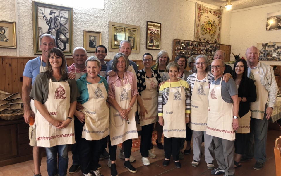 Big group cooking class